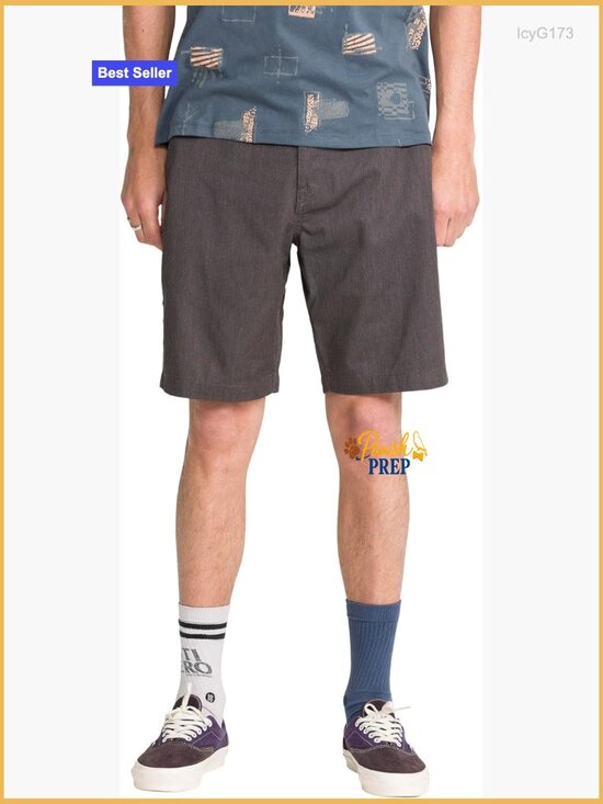 Other - 20" Inseam Chino Walk Shorts Flat Front Button Closure Fitted